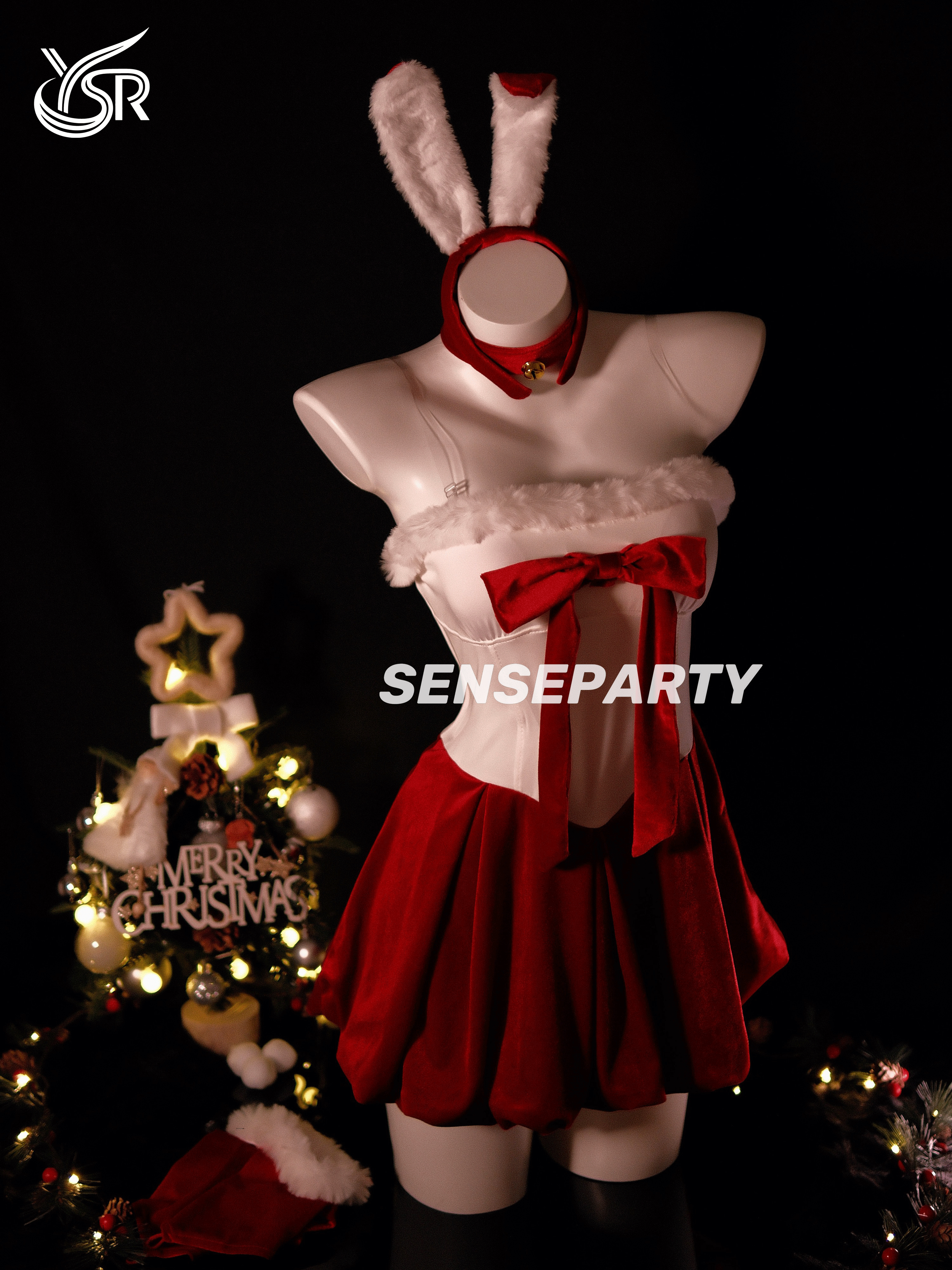 Sensory Party "Christmas Love Song" New Year's Eve cosplay uniform bunny girl sexy maid nightgown robe pure desire