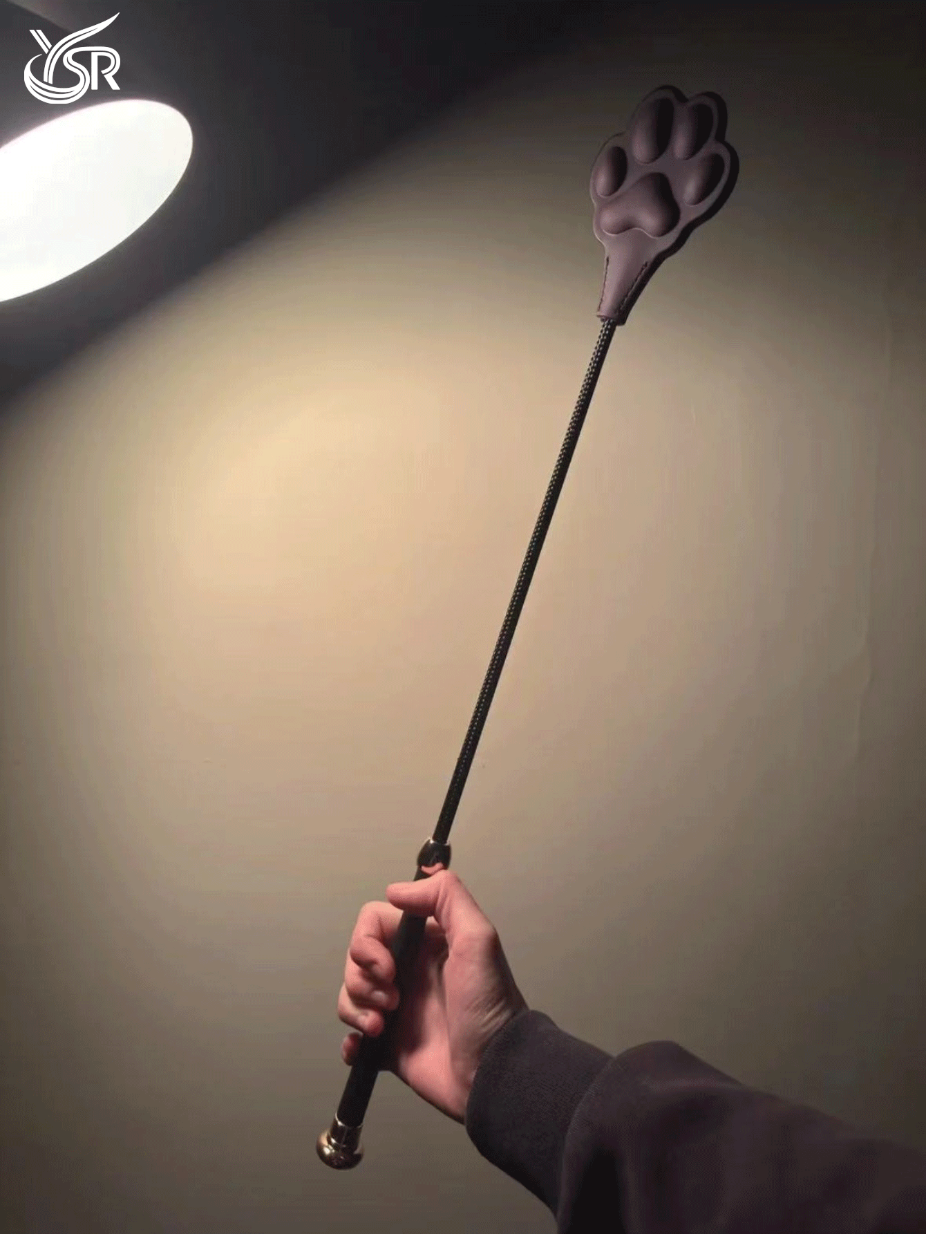 YSR A cat paw swatter made of leather material that changes color according to temperature, used as a sexual accessory for couples, SM adult sex toy