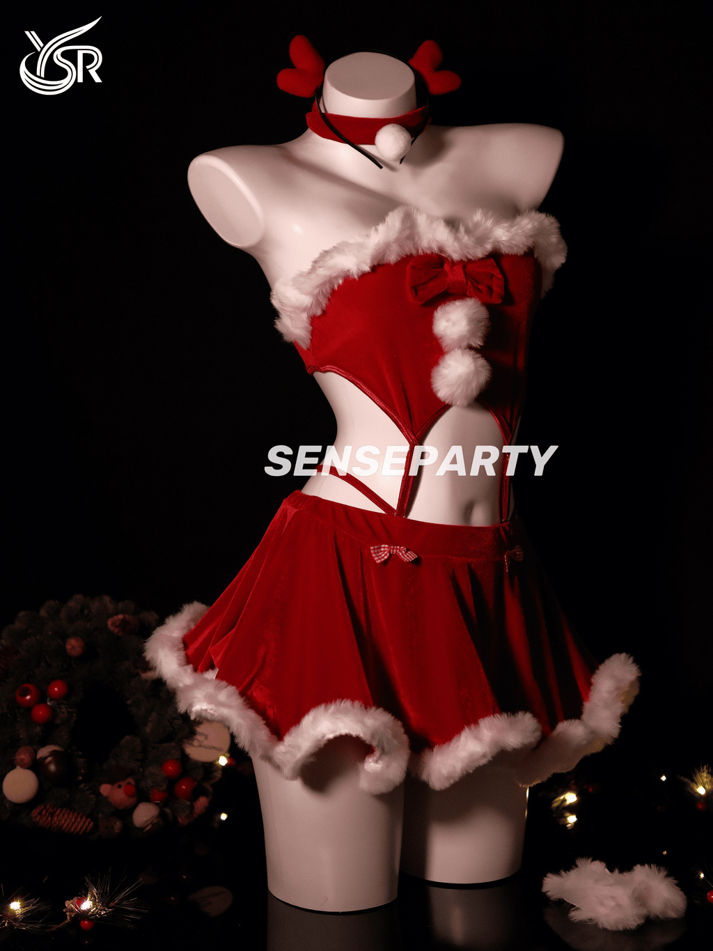 Sensory Party "Christmas Robe" New Year's Day cosplay uniform bunny girl sexy maid pure desire