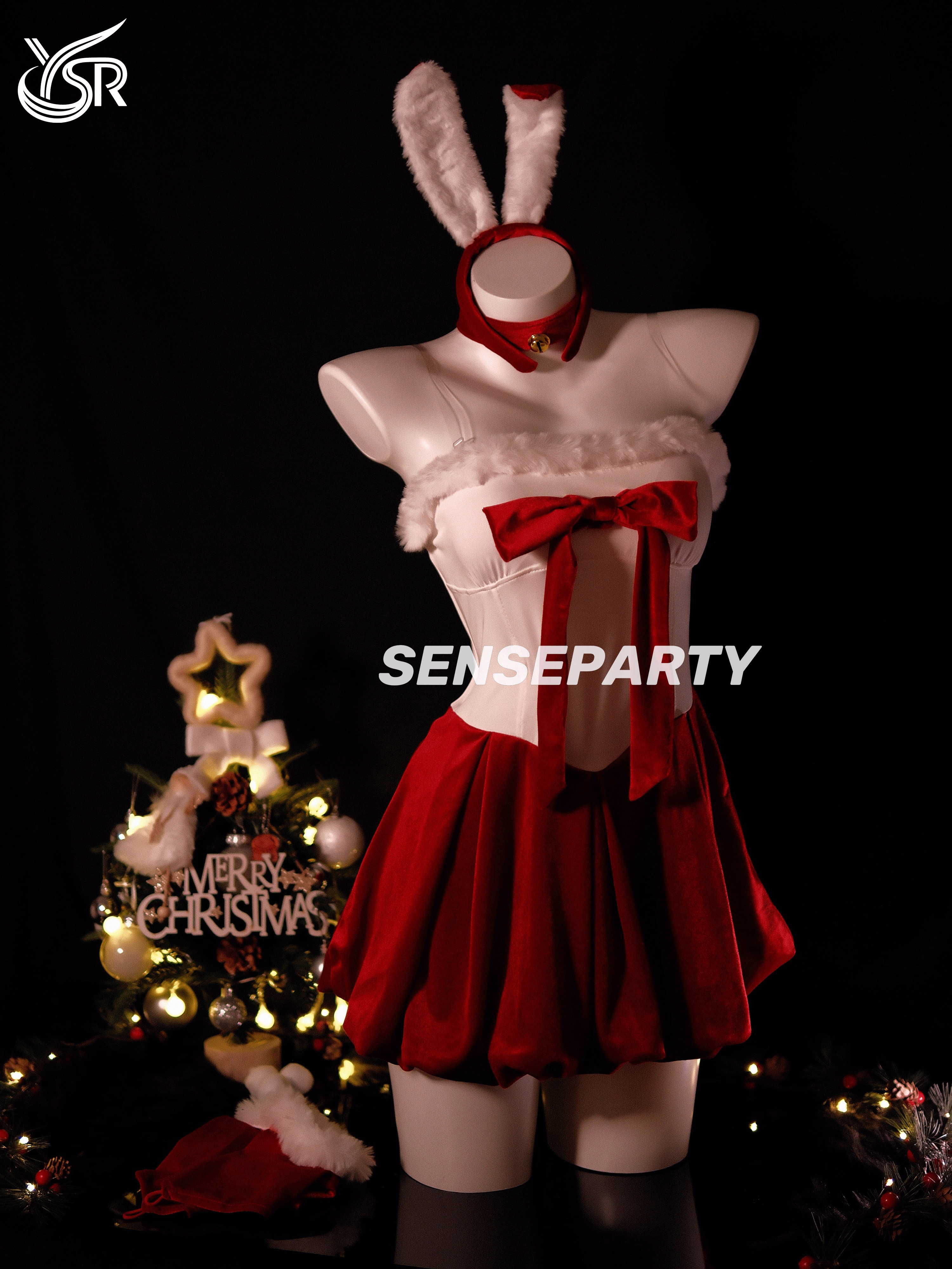 Sensory Party "Christmas Love Song" New Year's Eve cosplay uniform bunny girl sexy maid nightgown robe pure desire