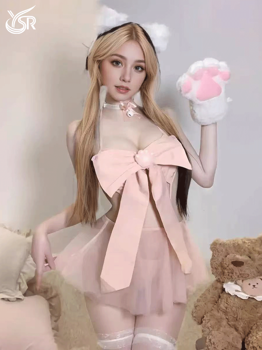 YSR sexy pajamas female pure desire style lace camisole sleep dress set underwear temptation pajamas