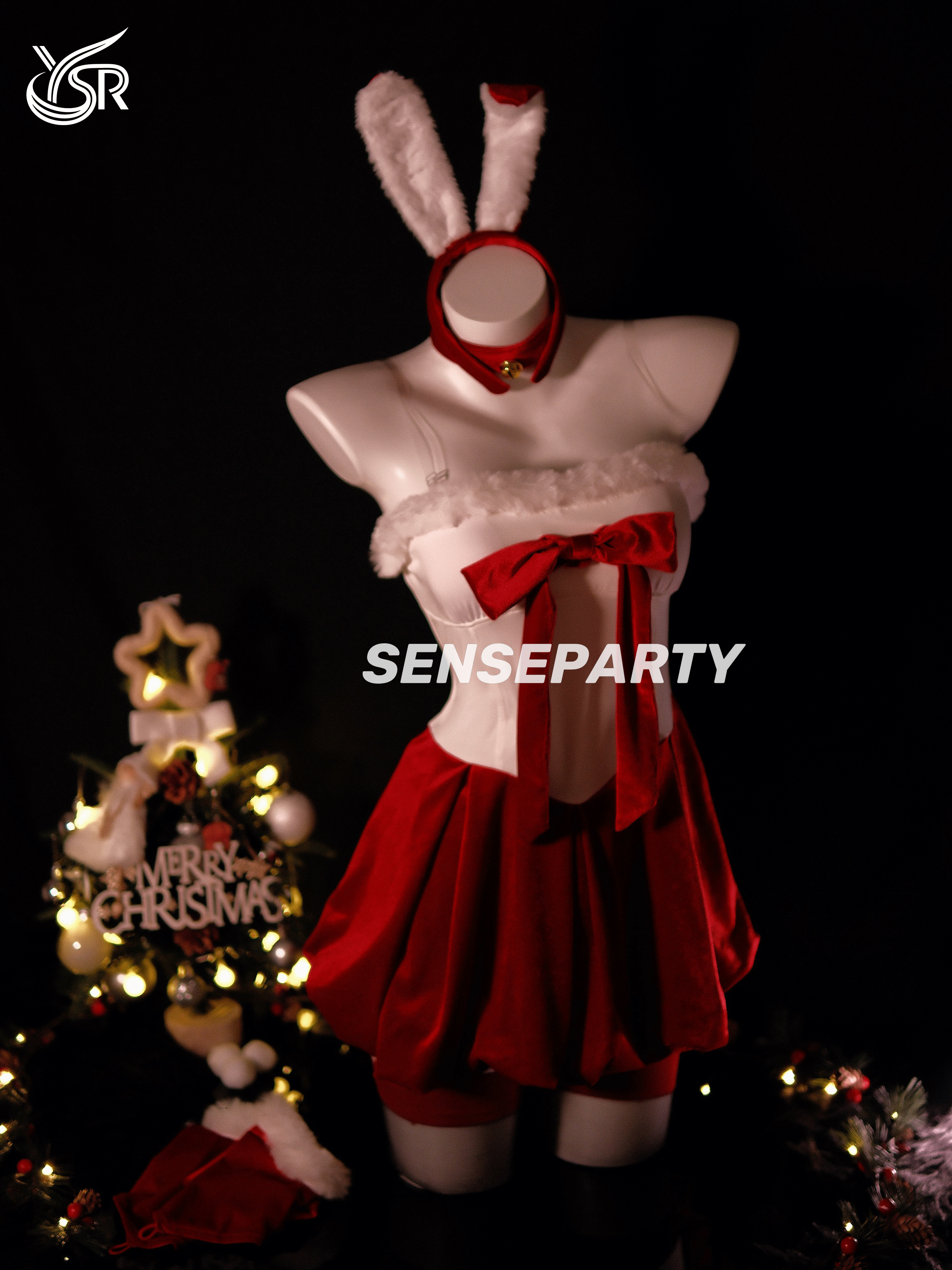 Sensory Party "Christmas Love Song" New Year's Eve cosplay uniform bunny girl sexy maid nightgown robe pure desire