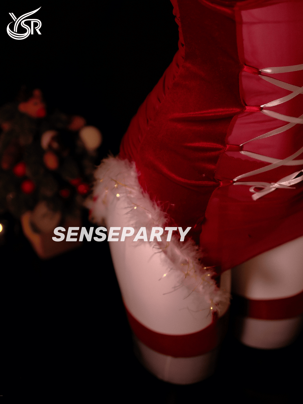 Sensory Party "Christmas Robe" New Year's Day cosplay uniform bunny girl sexy maid pure desire