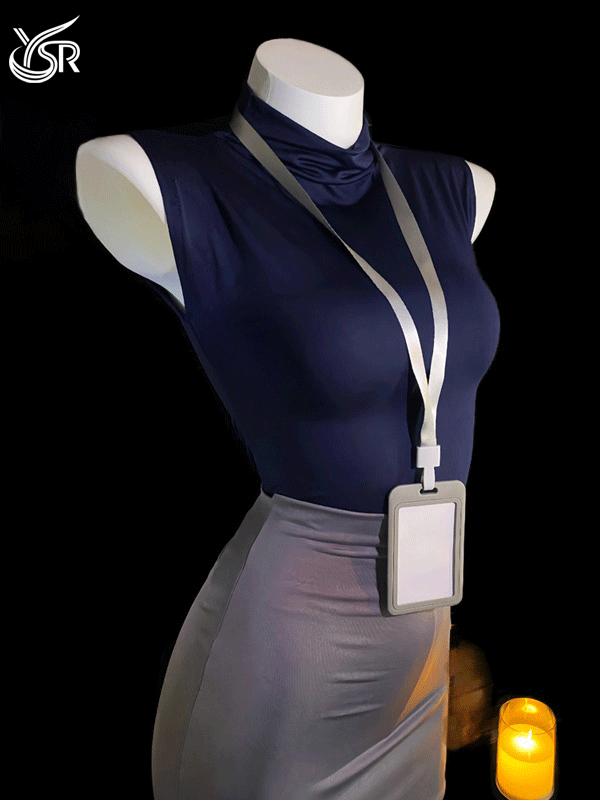 Sexy Secretary Bag Hip Dress Hot Queen OL Uniform Slimming Dress Fun Mood Nightclub Pure Desire Date Dress