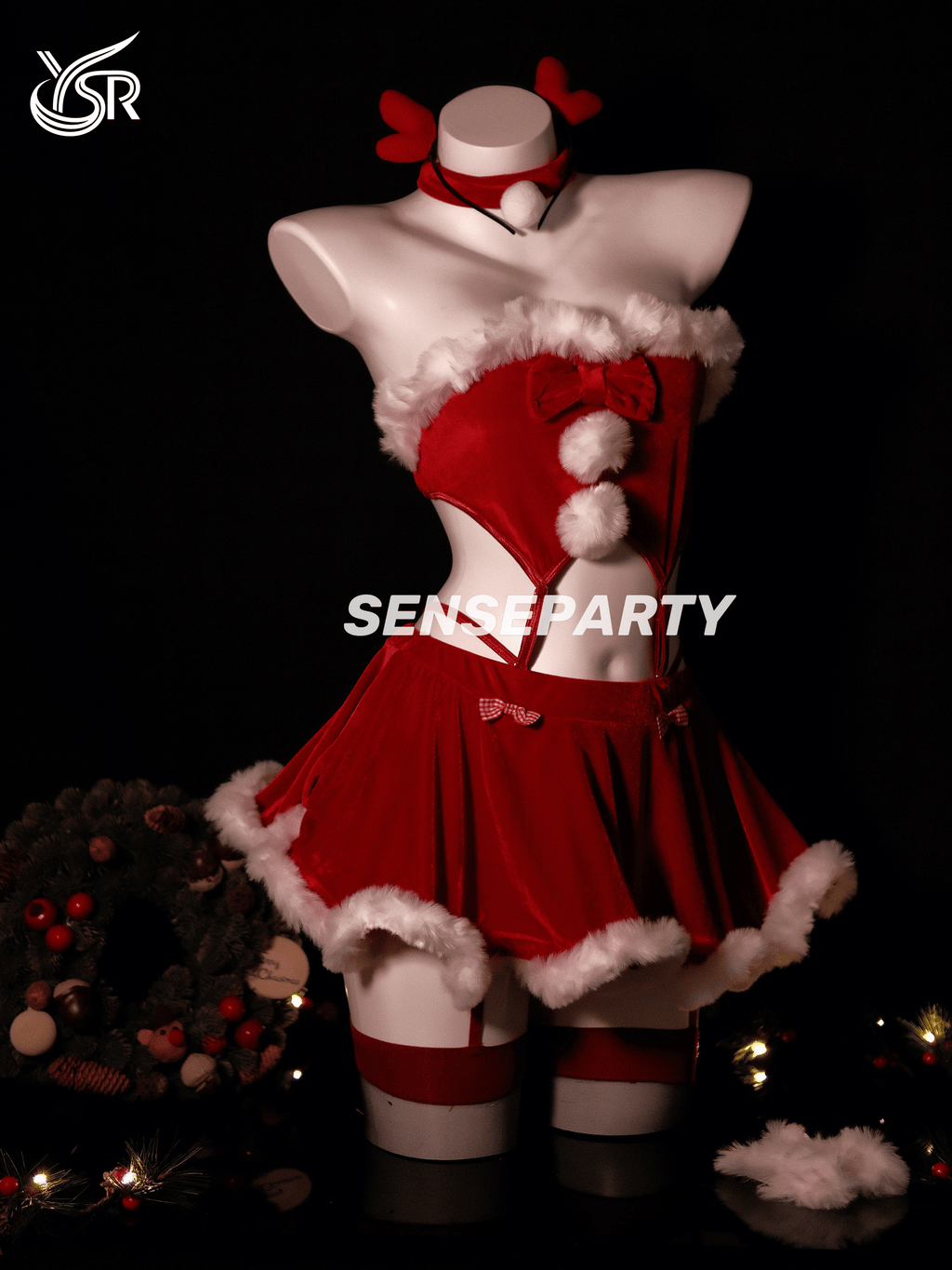 Sensory Party "Christmas Robe" New Year's Day cosplay uniform bunny girl sexy maid pure desire