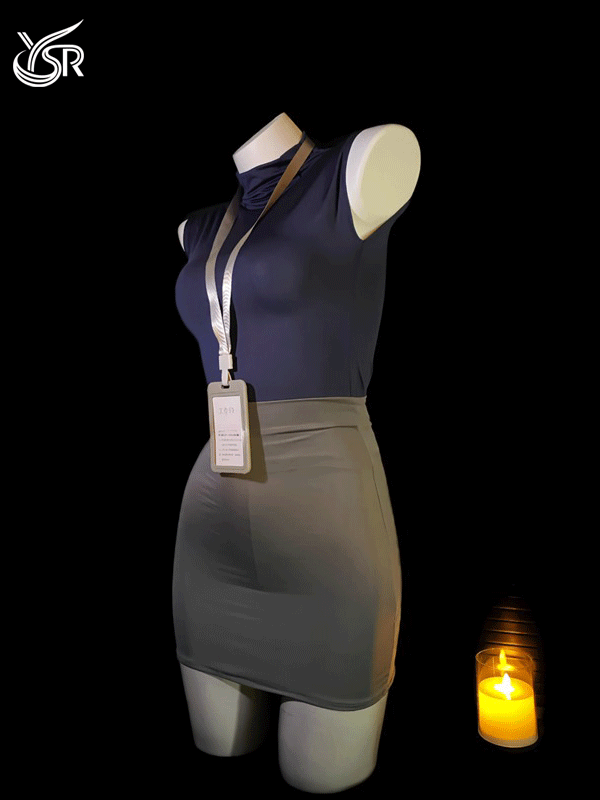 Sexy Secretary Bag Hip Dress Hot Queen OL Uniform Slimming Dress Fun Mood Nightclub Pure Desire Date Dress