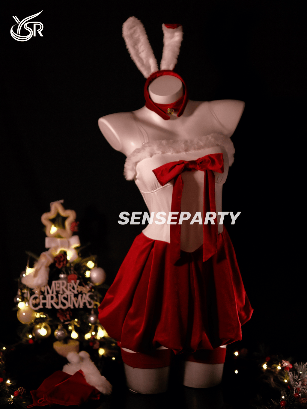 Sensory Party "Christmas Love Song" New Year's Eve cosplay uniform bunny girl sexy maid nightgown robe pure desire