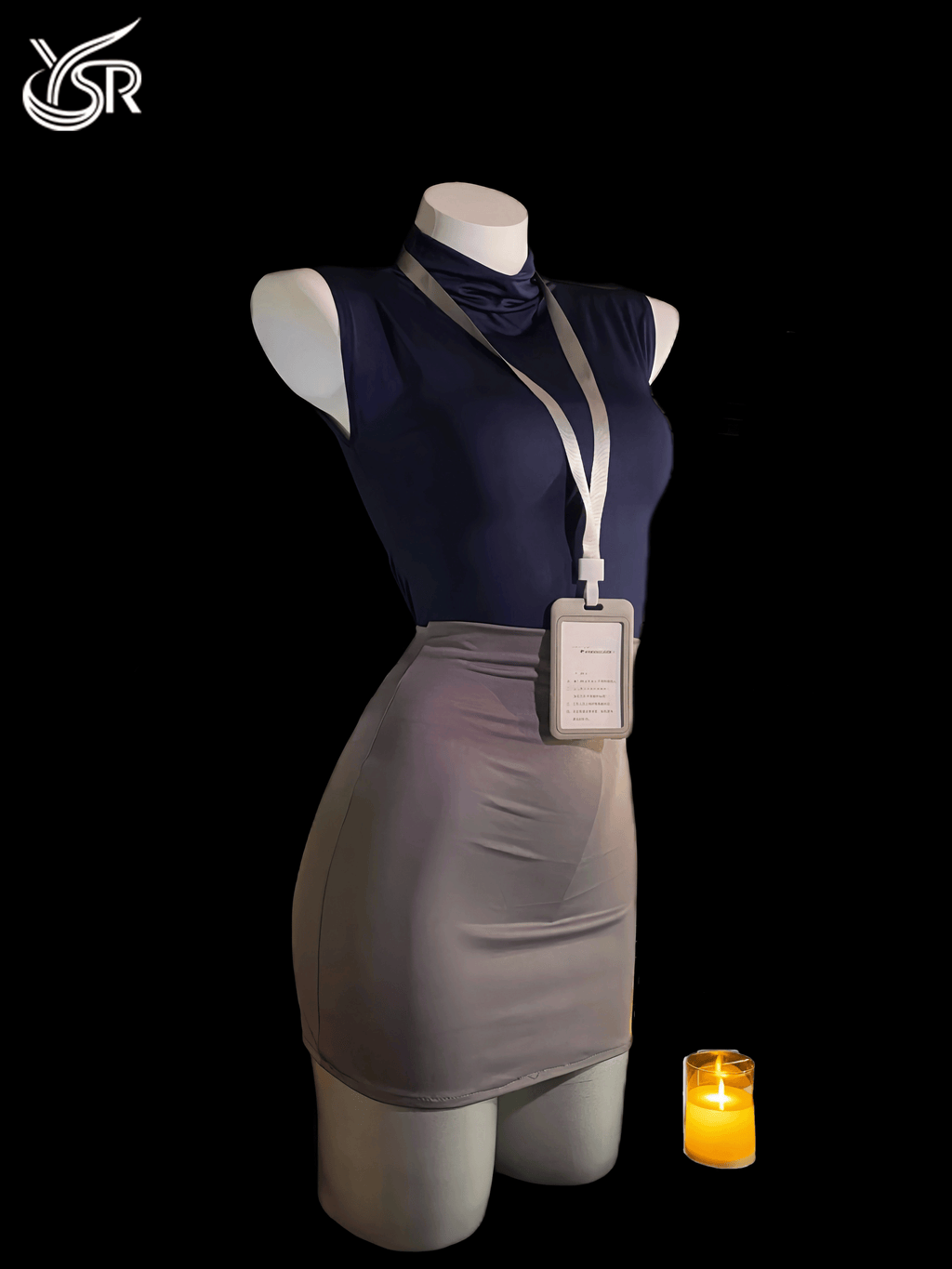 Sexy Secretary Bag Hip Dress Hot Queen OL Uniform Slimming Dress Fun Mood Nightclub Pure Desire Date Dress