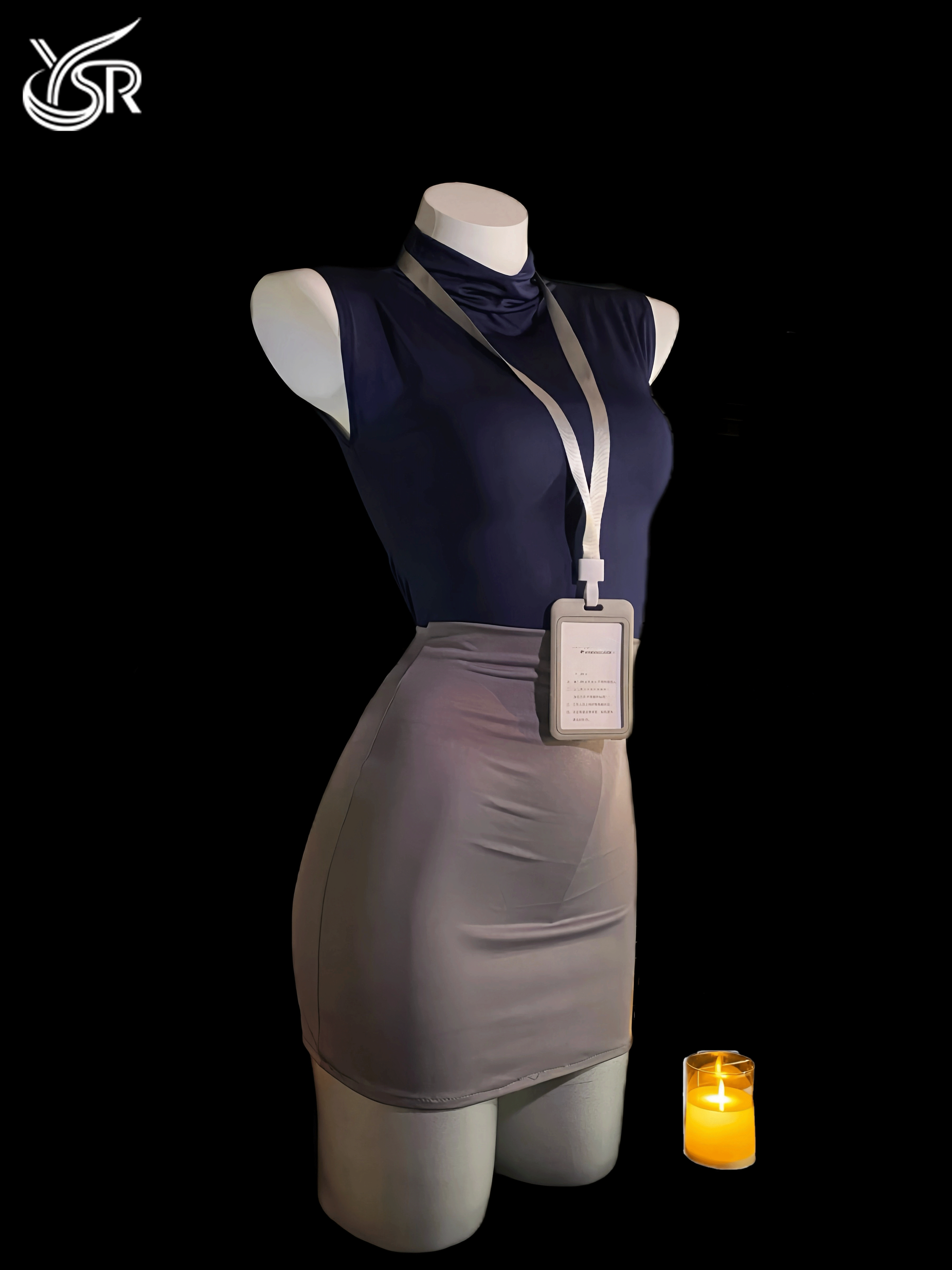 Sexy Secretary Bag Hip Dress Hot Queen OL Uniform Slimming Dress Fun Mood Nightclub Pure Desire Date Dress